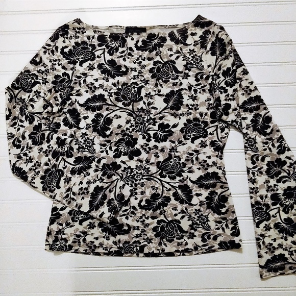 The Limited floral long-sleeved tee - Picture 1 of 4